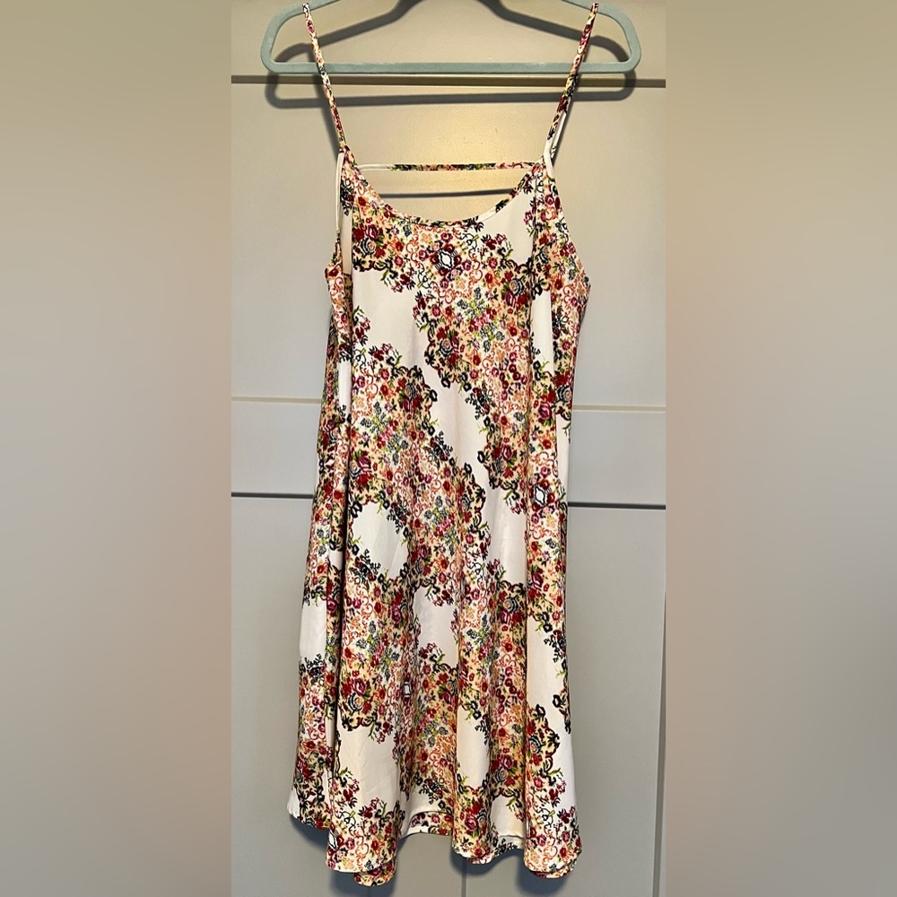 Free People Floral Sleeveless Dress L